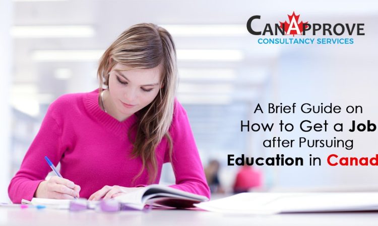Job after study in Canada