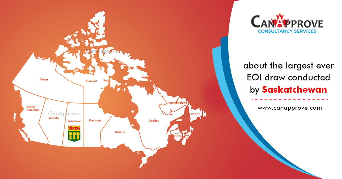 the largest ever EOI draw conducted by Saskatchewan