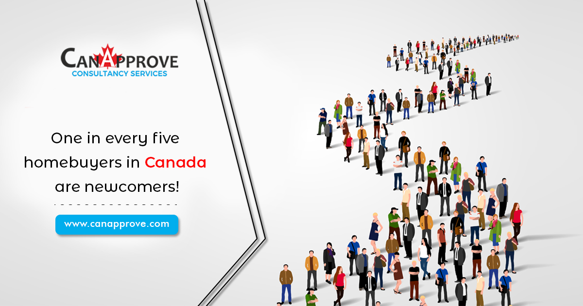 Homebuyers in Canada are Newcomers